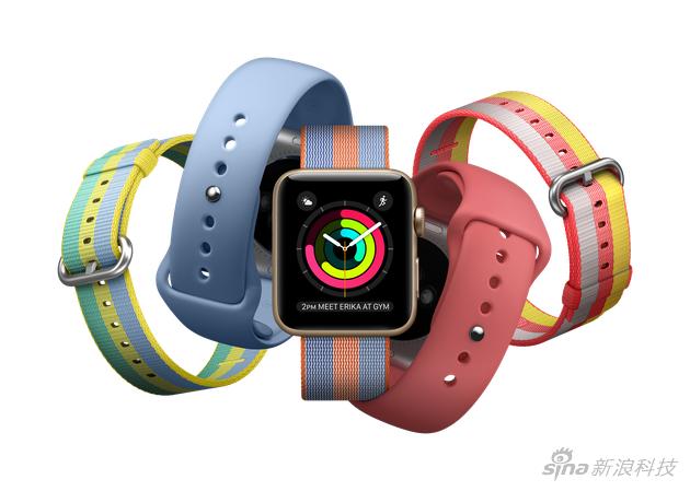 Apple Watch新款表带组合图