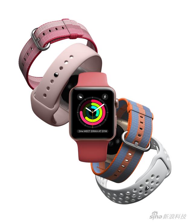 Apple Watch新款表带组合图
