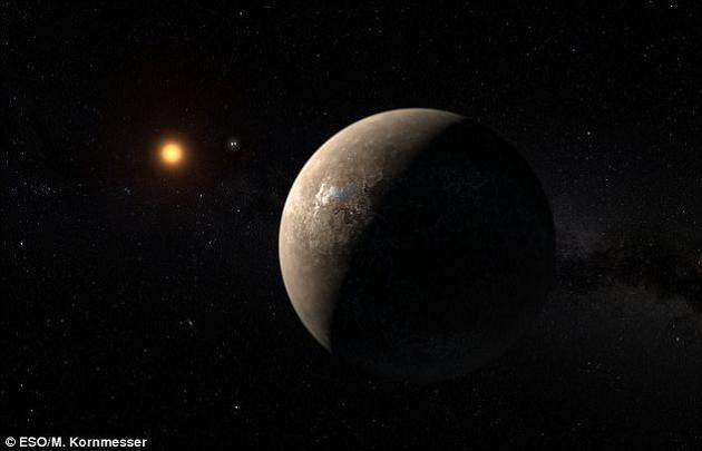 比邻星B发现于2016年8月,这是环绕比邻星运行的一颗类地行星。比邻星距离地球仅4.2光年,是离我们太阳系最近的一颗恒星。