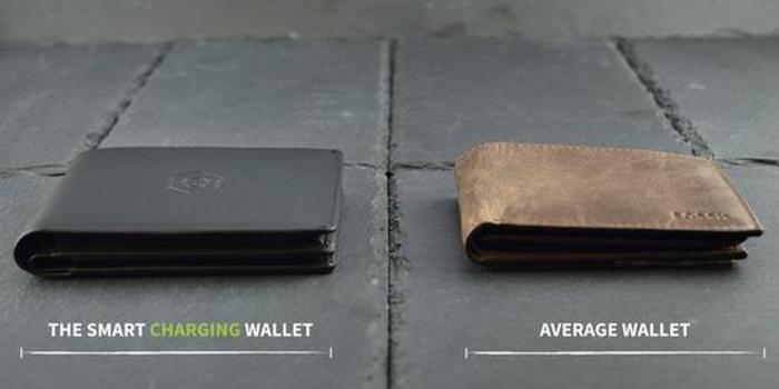这款钱包不仅丢不了 还能帮手机无线充电