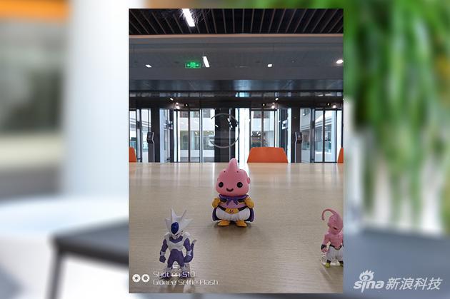 金立S10自拍模式取景