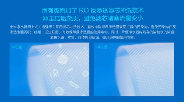 滤芯升级净化更彻底
