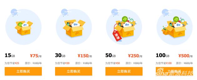国内网盘商价格表