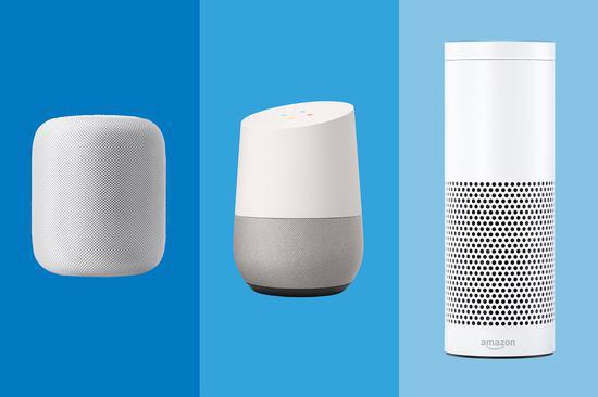 (HomePod、Google Home、Amazon Echo)