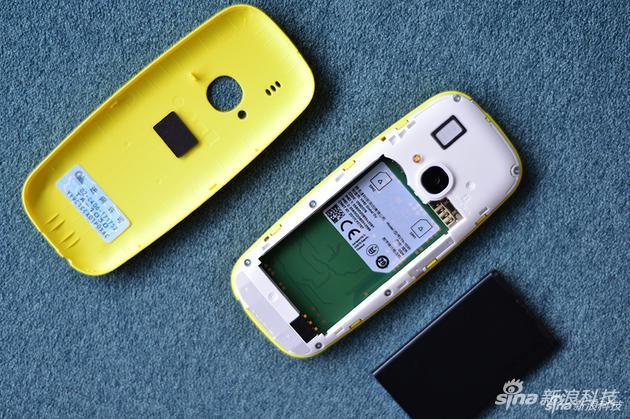 3310复刻版后开可拆卸,电池可分离