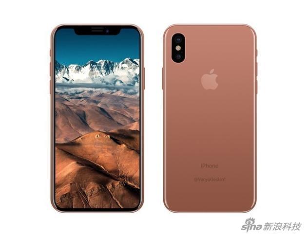 新iPhone新配色渲染图