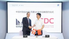  Industrial entrepreneurship and innovation globalization Zhongguancun Venture Street cooperates with Danish SDC University