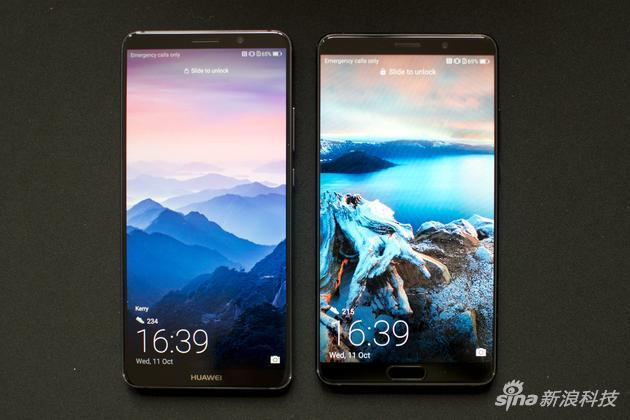 左边为Mate 10 Pro的 右边Mate 10