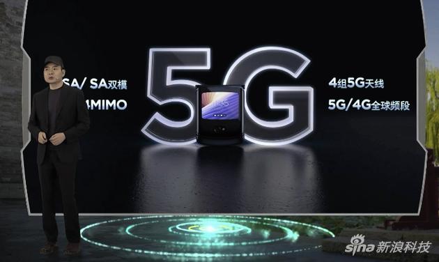 摩托罗拉razr 5G支持的频段