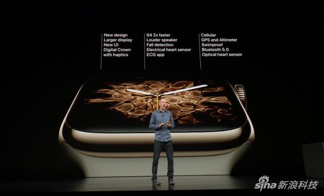 Apple Watch series 4主要参数