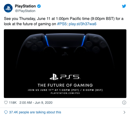 PlayStation官方推特
