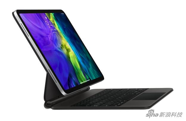 现在iPad Pro的新键盘直接叫“妙控键盘”了(图片来自苹果官网)