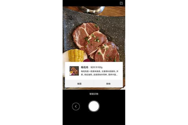 食物的识别相对准确