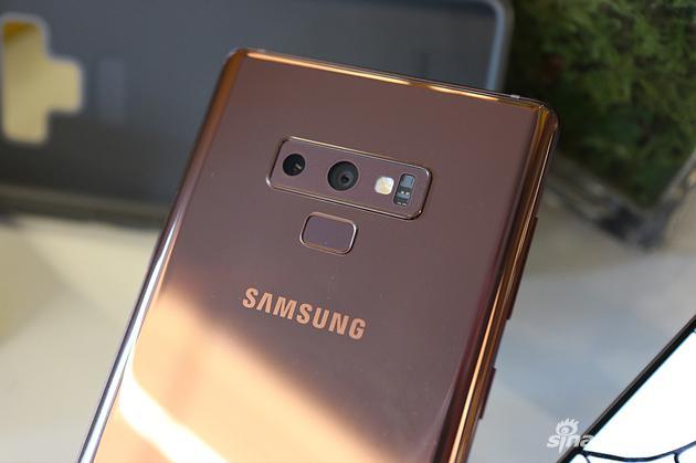 Note9背面指纹与摄像头设计
