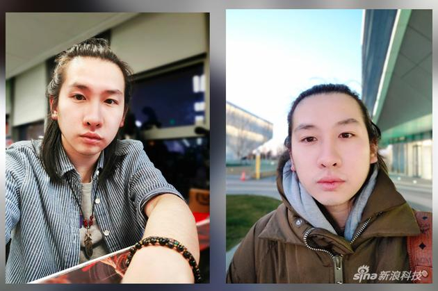 两组样张拍摄顺序为前后脚 时间是北京时间晚五点半前后 室外天色其实已经很暗了