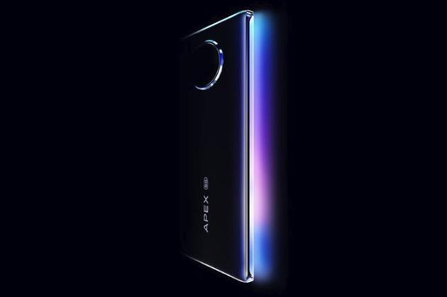 vivo APEX 2020的屏幕有120度曲面