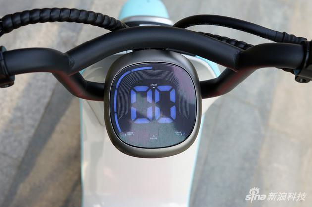 九号电动车C60的仪表盘