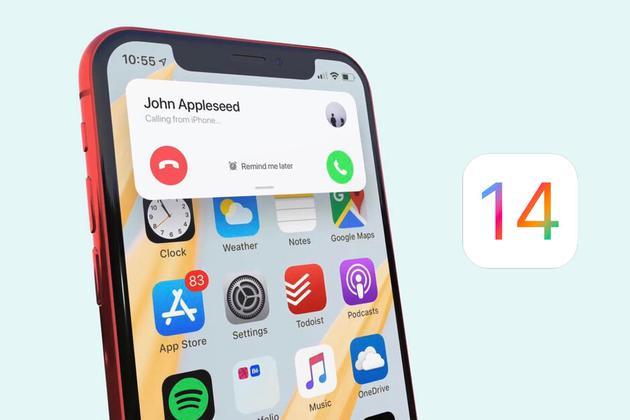来电和FaceTime通话不再占据整个显示屏