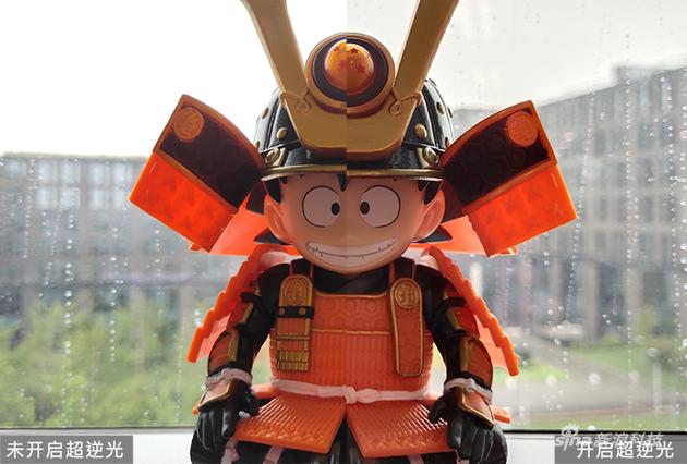 逆光开启与否对比