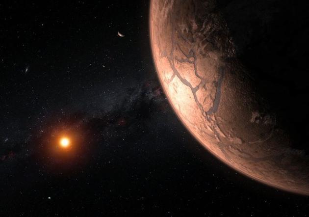 TRAPPIST-1系统多数行星是没有云层、存在低分子量大气层,类似于地球原始大气层。