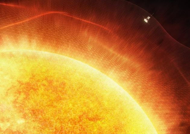美国国家航空航天局(NASA)的帕克太阳探测器在发射三年后,终于飞越了太阳的上层大气——日冕