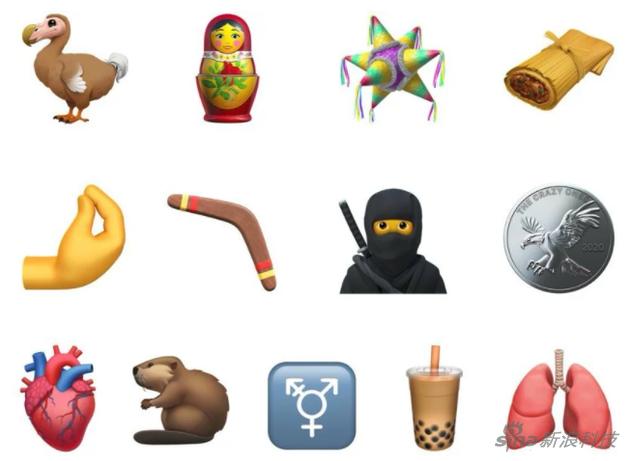 新的Emoji表情