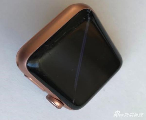 原告损坏的Apple Watch Series 3