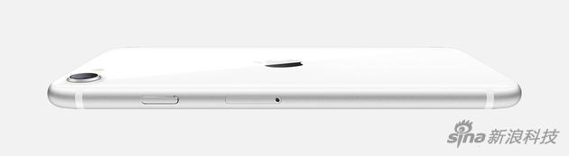 白色iPhone SE(图片来自苹果官网)