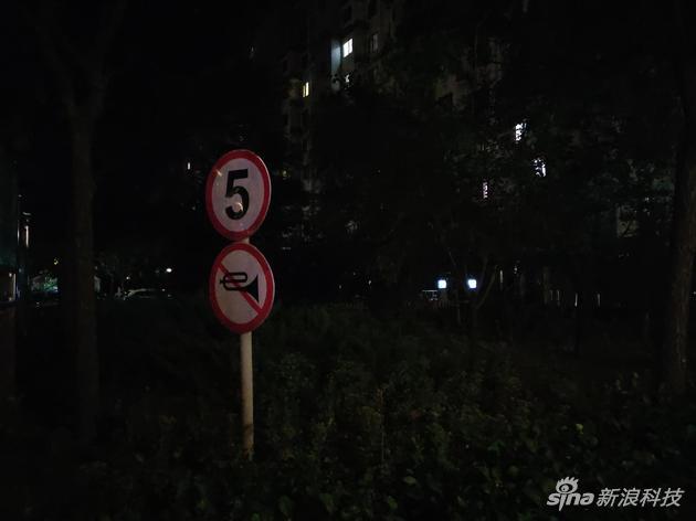 普通模式下的夜景