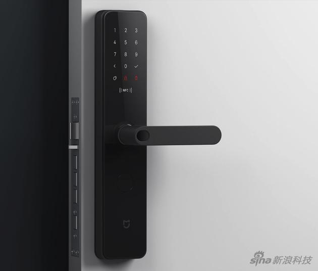 小米米家智能门锁外观