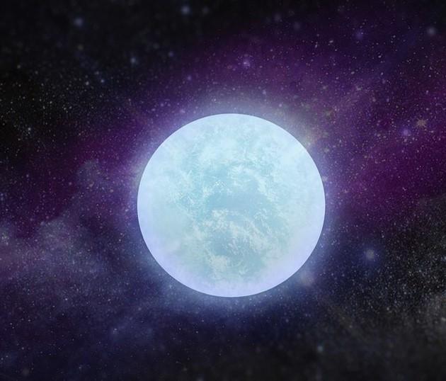 白矮星示意图 (Miriam Nielsen绘制 )