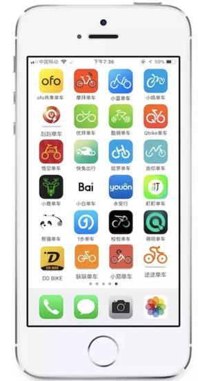 曾经的共享单车全家福