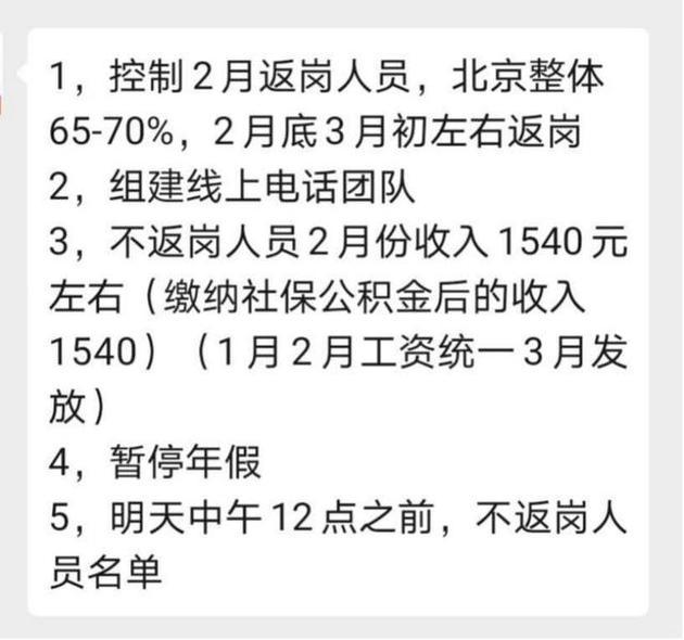 蛋壳公寓内部工作群沟通