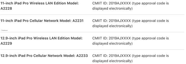 共有四款型号(图片来自@macrumors)