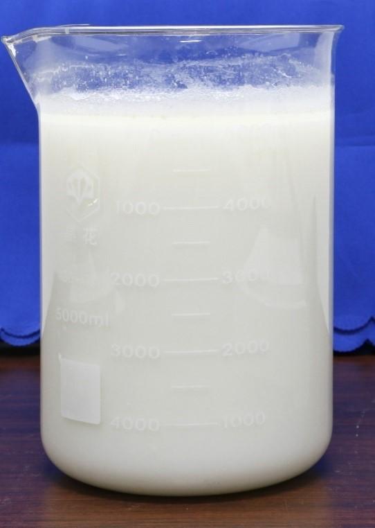所制备的羟基磷灰石超长纳米线的水性浆料,呈现优质的白色,分散性好,是制造新型无机耐火纸的理想原料