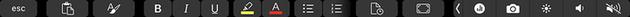 ▲ Touch Bar 上的功能并不全面。