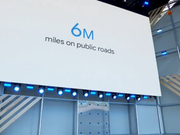 Waymo已完成600万英里路测 可对闯红灯车辆进行预测