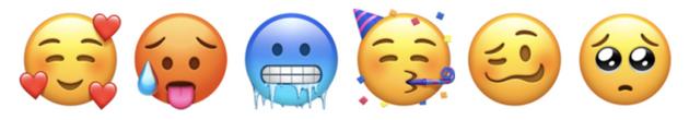 部分新的emoji表情