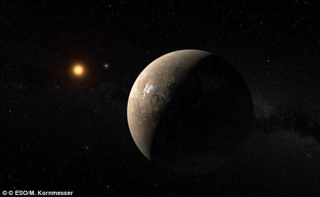 两条尘埃带与比邻星的距离都远远超过行星比邻星b(如图),后者与母恒星的距离只有400万公里。