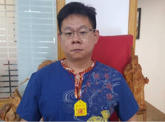 姓名长达25个字的黄姓男子。图自台媒