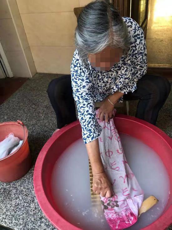 王桃的婆婆。(徐黛茜提供)