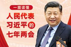 一图读懂人民代表习近平的七年两会