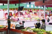 標準化菜市場整潔方便 河西區新增一家智慧化菜市場