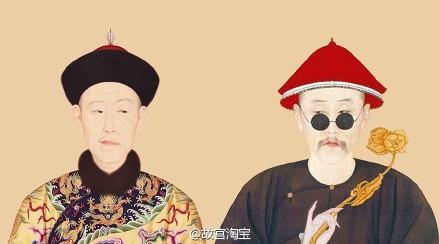雍正:“怪我咯?但我用玳瑁圈茶眼镜哦,传教士带来的。”