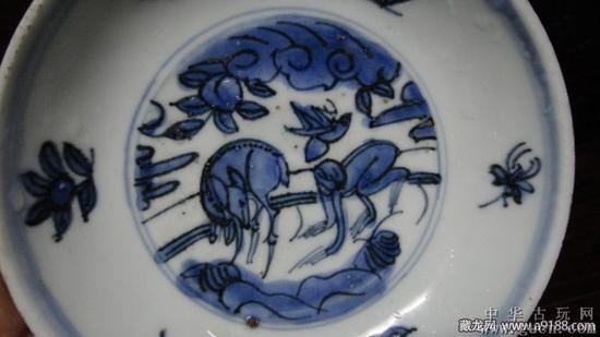 雀鹿蜂猴瓷器