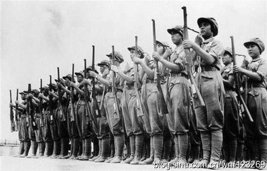 抗战时期国军女兵