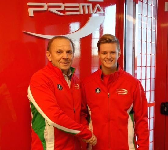 米克加盟Prema Powerteam车队