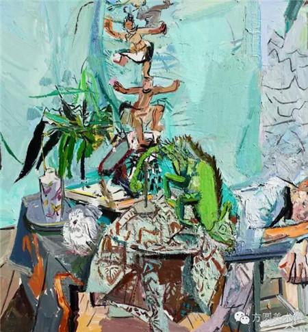 闫平《为何不冬眠(一)》 60cm x 50cm 2016 布面油画