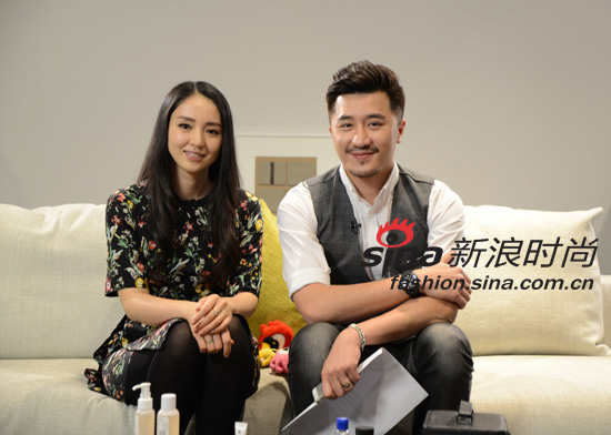 董璇与大K老师做客明星化妆包