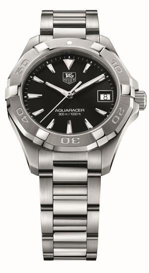 TAG Heuer Aquaracer竞潜 300米 自动女士潜水表1